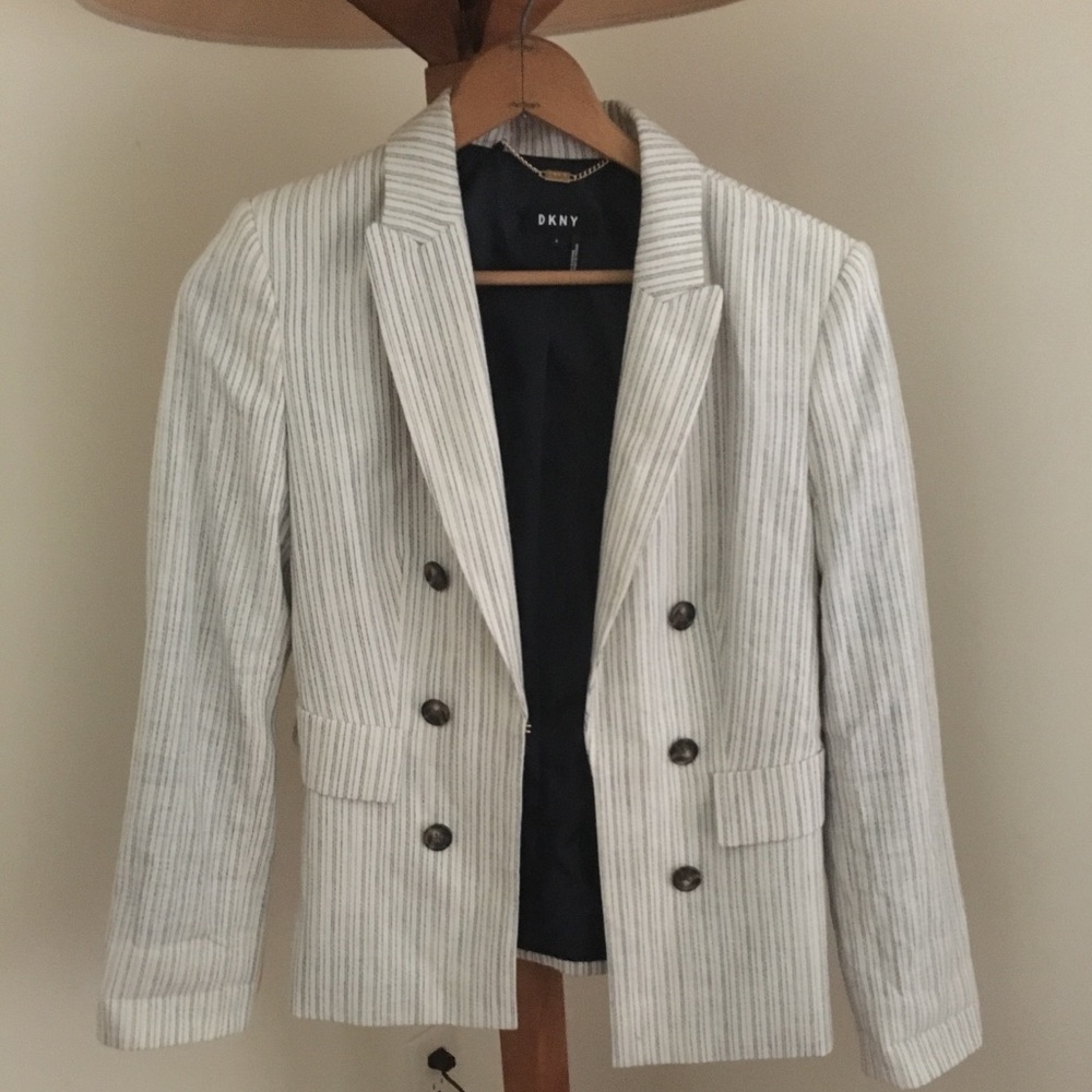 DKNY oversize double breasted blazer